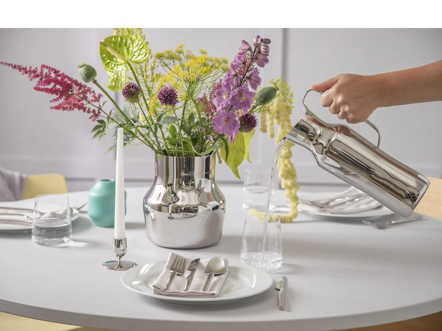 Dorotea Karaff 1,3 liter 30 cm Blankt stål Från Gense Design: Monica Förster - Bild 13