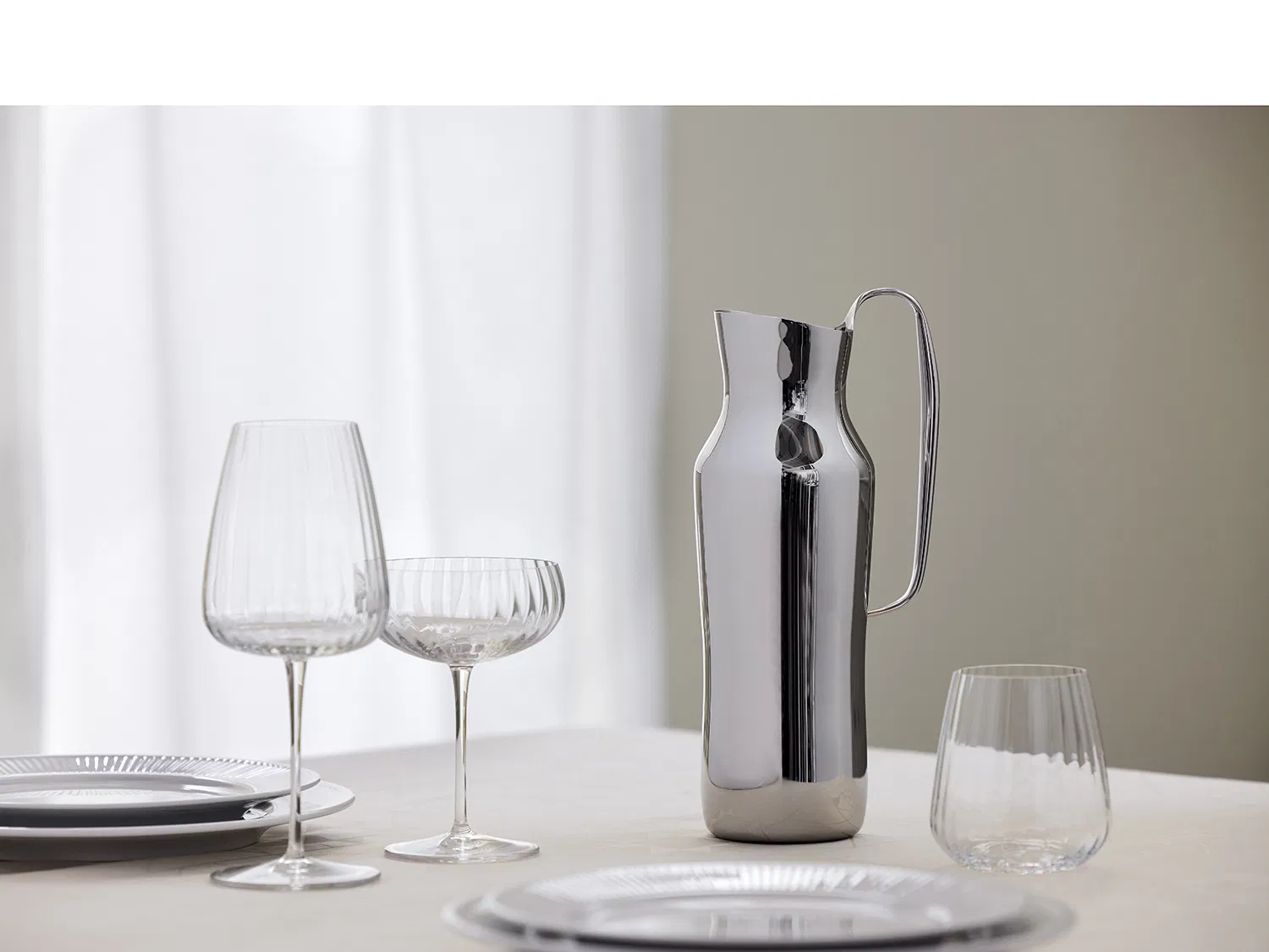 Dorotea Karaff 1,3 liter 30 cm Blankt stål Från Gense Design: Monica Förster - Bild 9