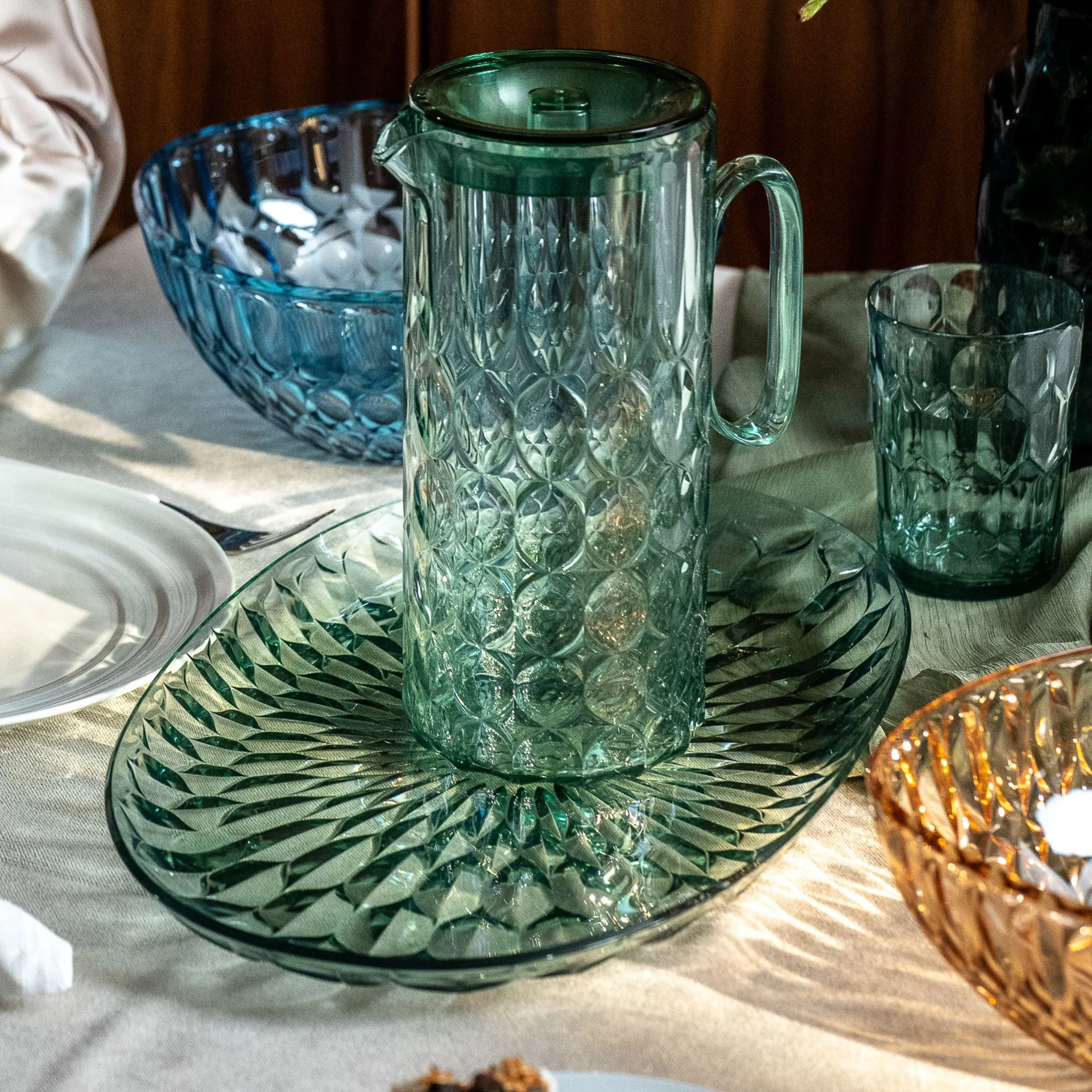 Kanna Med Lock Vanity Matcha Green 1,75Liter Från Guzzini Designer : Pio & Tito Toso - Bild 6