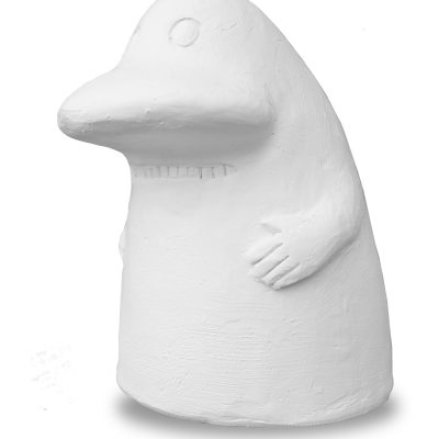 Mumin Mårran Figur Höjd 20,5cm Vit Polystone