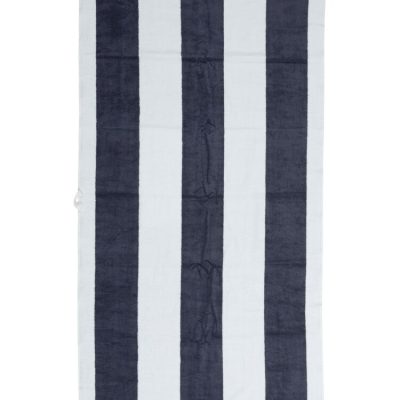 Badhandduk Rand Marinblå 160*86cm Från Lord Nelson