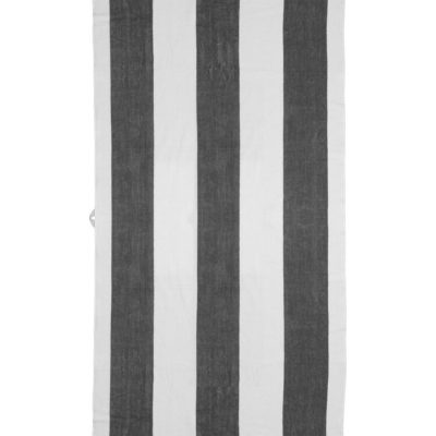 Badhandduk Rand Grå 160*86cm Från Lord Nelson