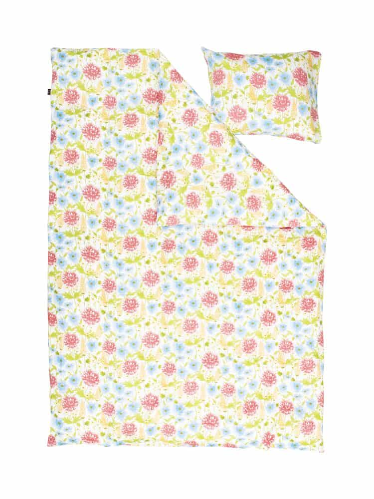 Askum LyxBäddset Satin Vit 150*210cm Från Kosta Linnewäfveri - Bild 3