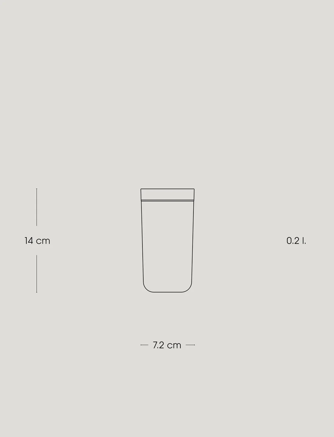 To Go Click Termomugg 0.2Liter Courage Från Stelton RIG-TIG - Bild 2