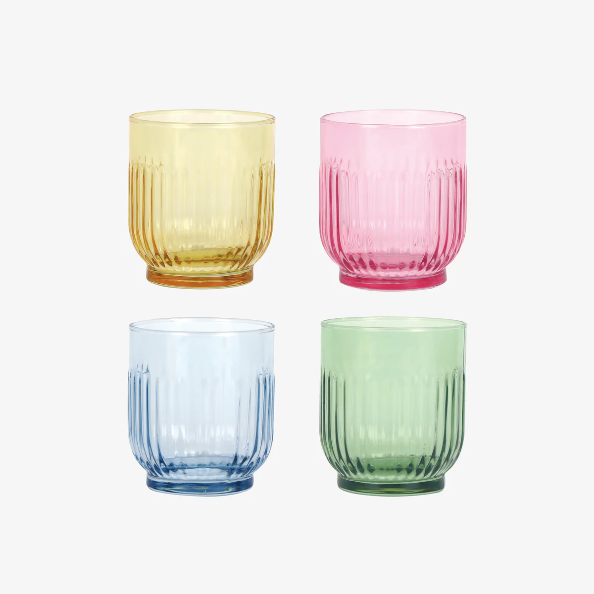 Vattenglas Groovy 4-pack 33cl Mix Från Aida