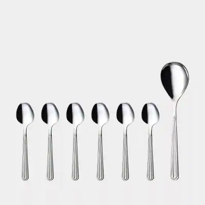 Renessanse Dessertset 7 delar Från Hardanger Bestikk