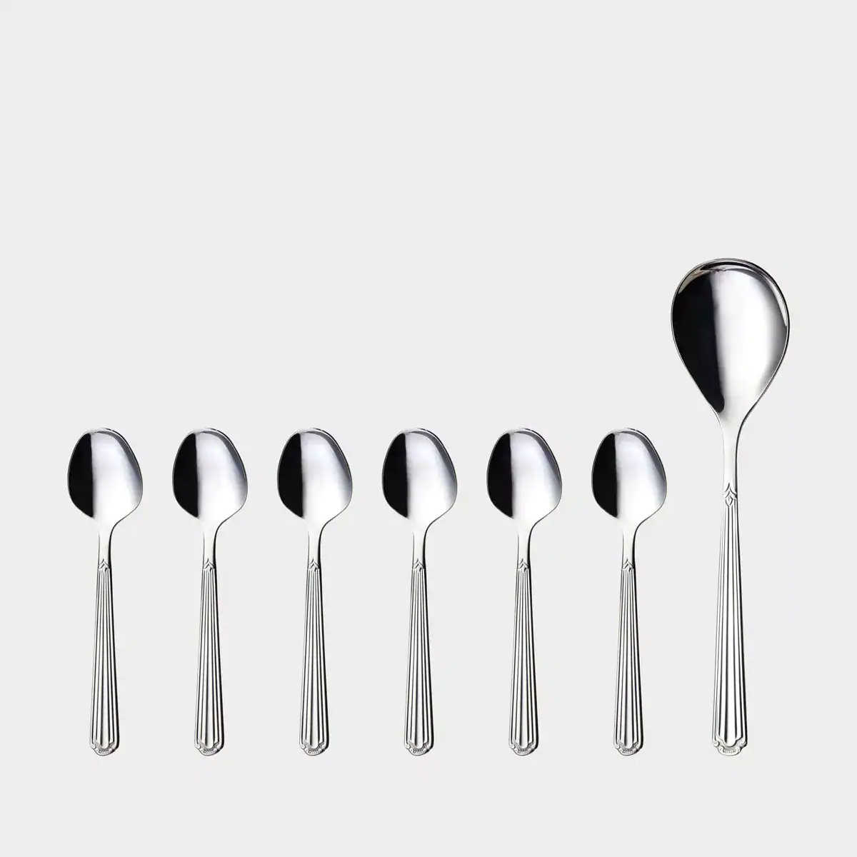 Renessanse Dessertset 7 delar Från Hardanger Bestikk