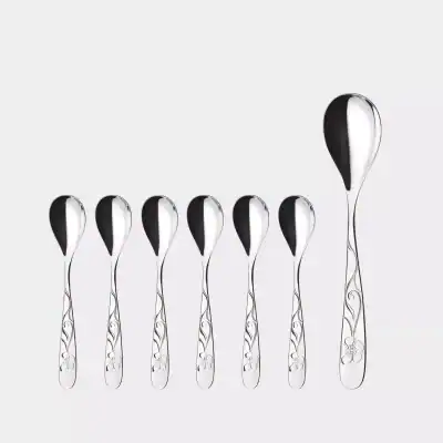 Sanna Dessertset 7 delar Från Hardanger Bestikk