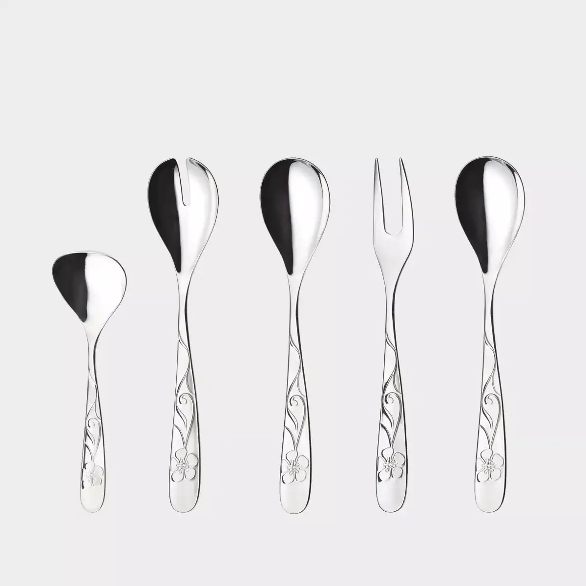 Sanna Serveringsset 5 delar Från Hardanger Bestikk