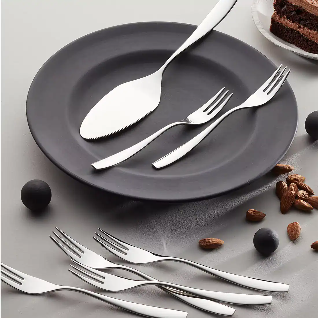 JULIE Tårtset 7 delar Från Hardanger Bestikk - Bild 3