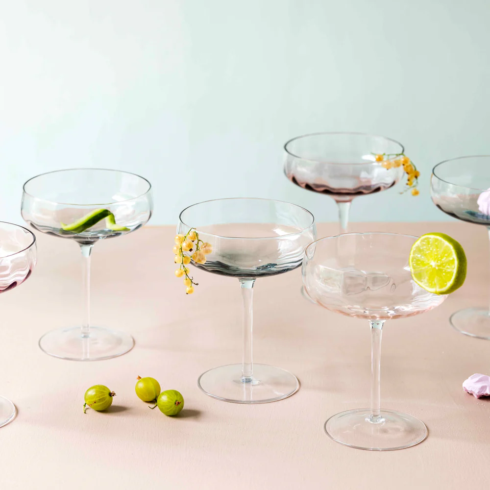 Champagneskål Sonja Petrolblå 30Cl Från SØHOLM/Aida - Bild 2