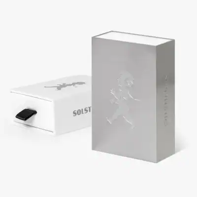 Solstickan Tändsticksfodral Silver Tändsticksask ingår