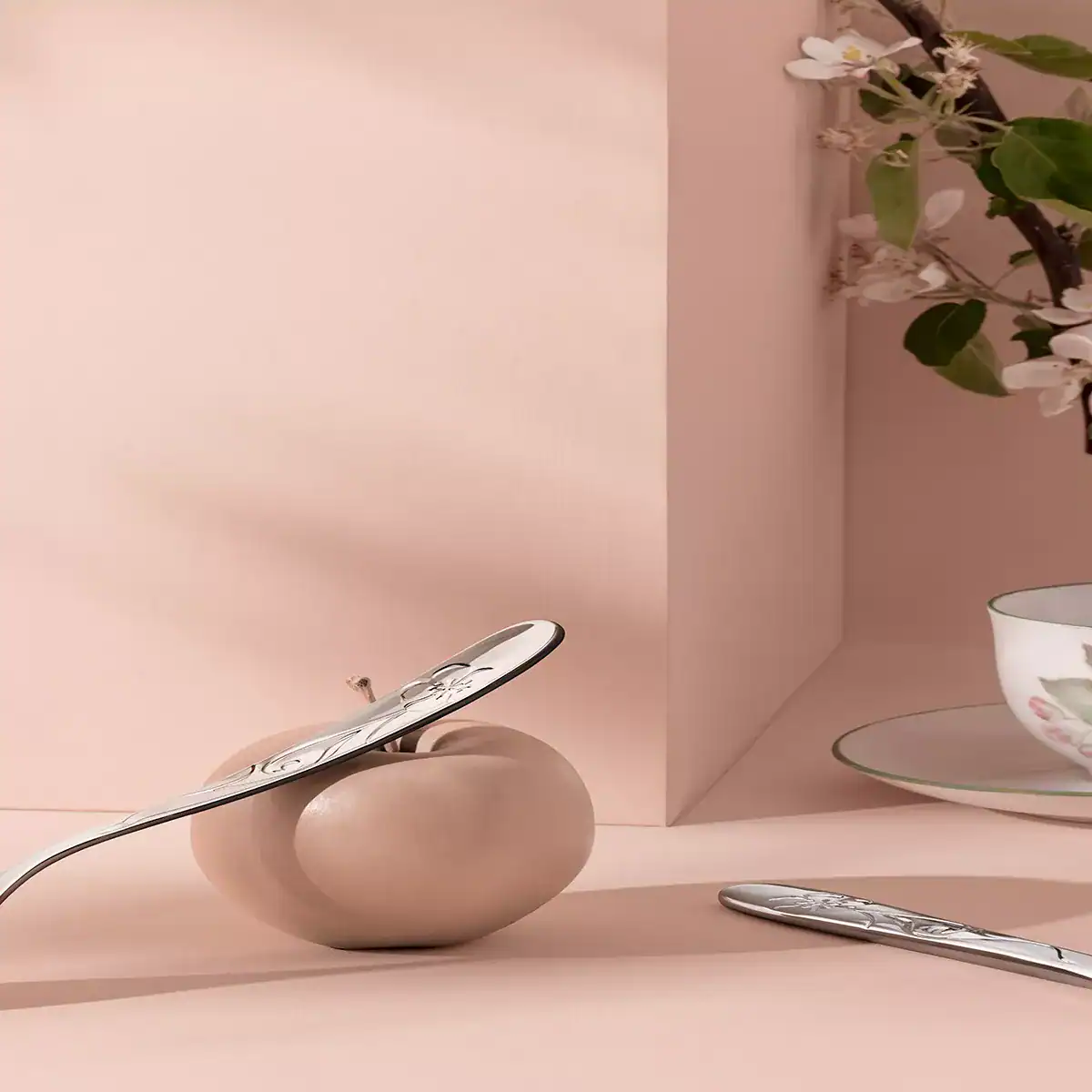 Sanna Dessertset 7 delar Från Hardanger Bestikk - Bild 4