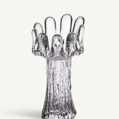 Sunflower Ljuslykta Klar 180mm Från Kosta Boda Design: Göran Wärff