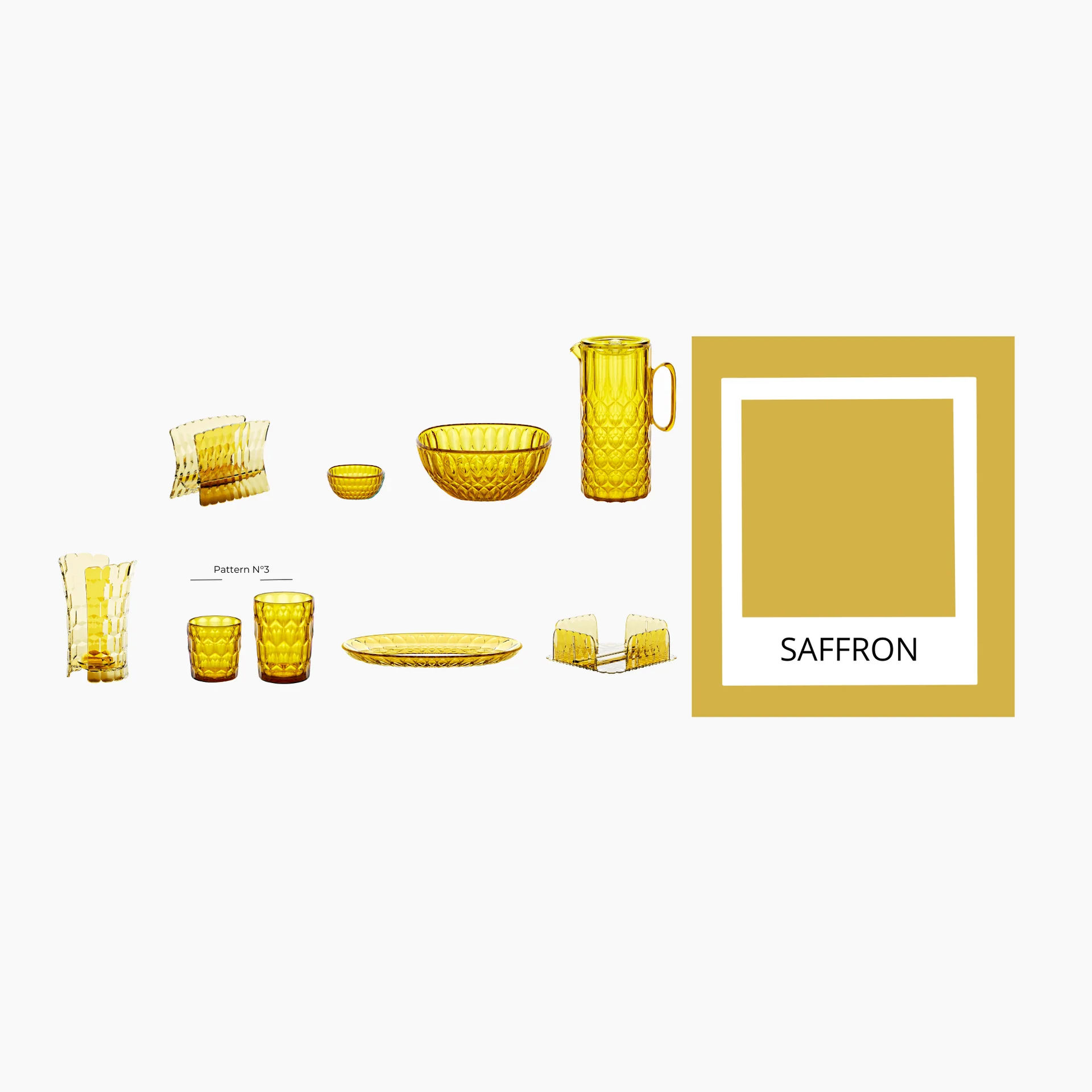 Kanna Med Lock Vanity Saffron Yellow 1,75Liter Från Guzzini Designer : Pio & Tito Toso - Bild 2