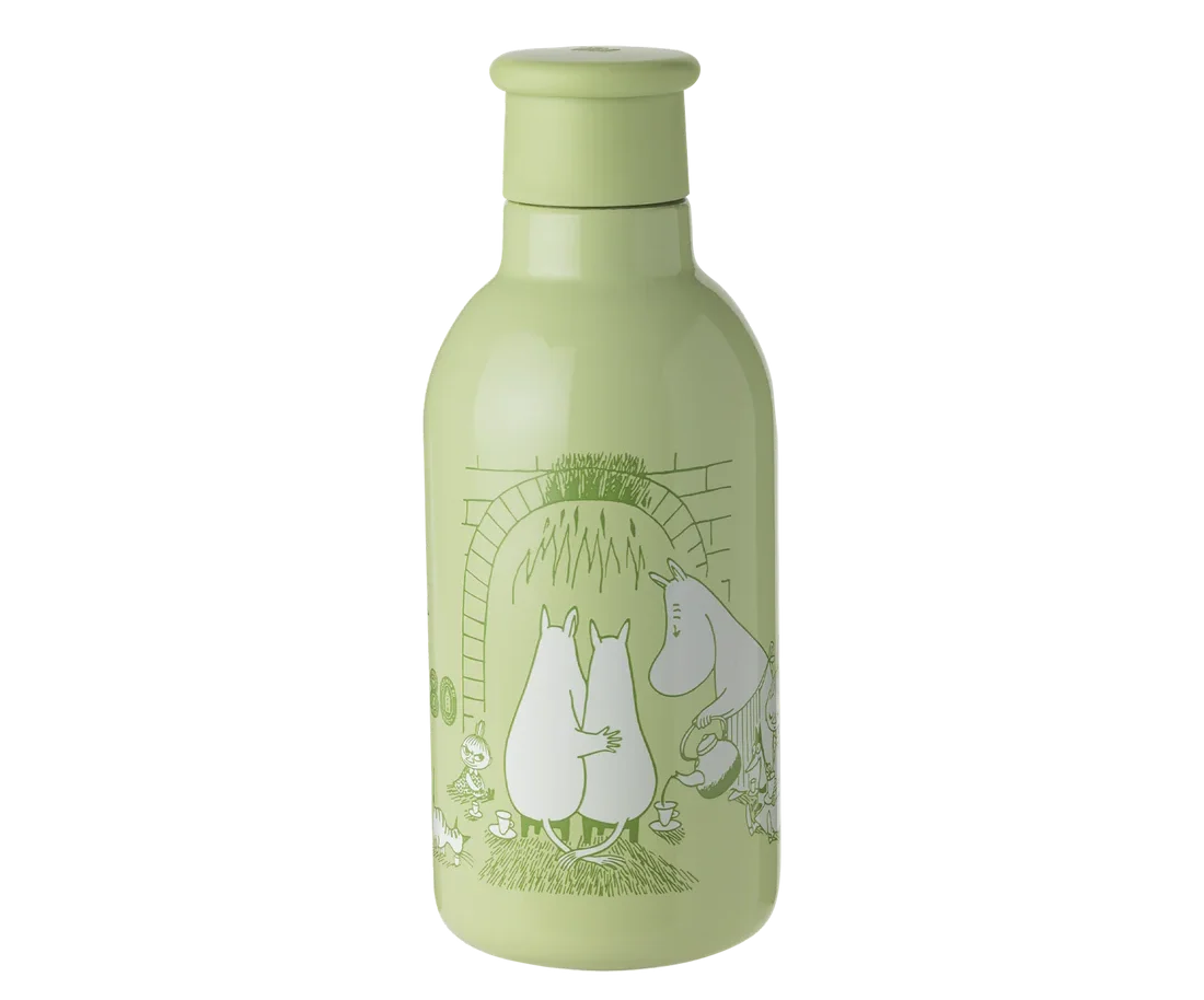DRINK-IT Vakuumisolerad flaska 0,5Liter "Moomin Home" Från Stelton RIG-TIG
