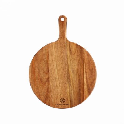 Uppläggningsbräda 35cm Rund med handtag Från Catarina König