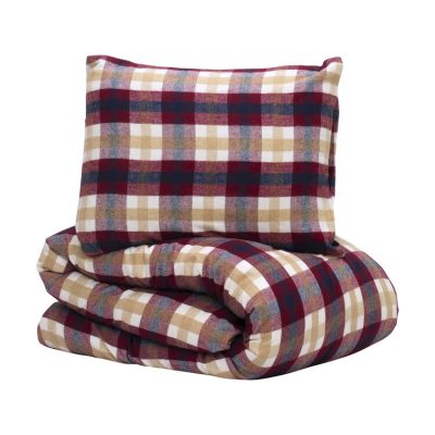 Hedekas Bäddset Flanell Röd150*210cm Från Lord Nelson