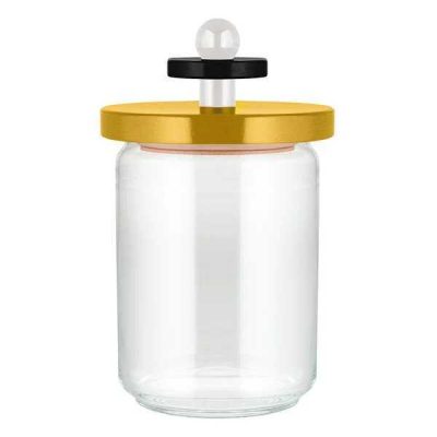 Twergi Förvaring/Glasburk 100 cl, yellow Från Alessi Design Ettore Sottsass