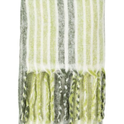 Tanum Pläd Grön 130*170cm Från Kosta Linnewäfveri