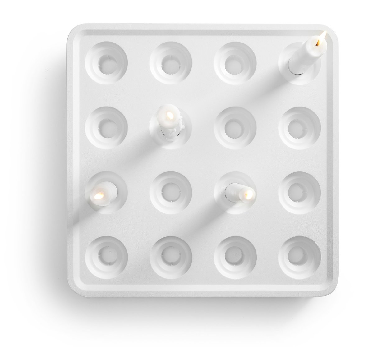 Stumpastake Orginal Vit för 16 ljus Från Born in Sweden