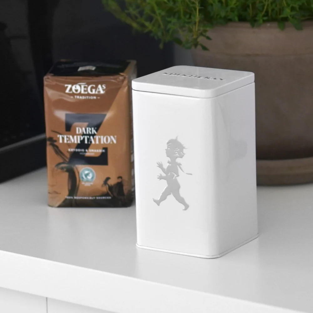 Solstickan Kaffeburk Zoégas Vit - Bild 3